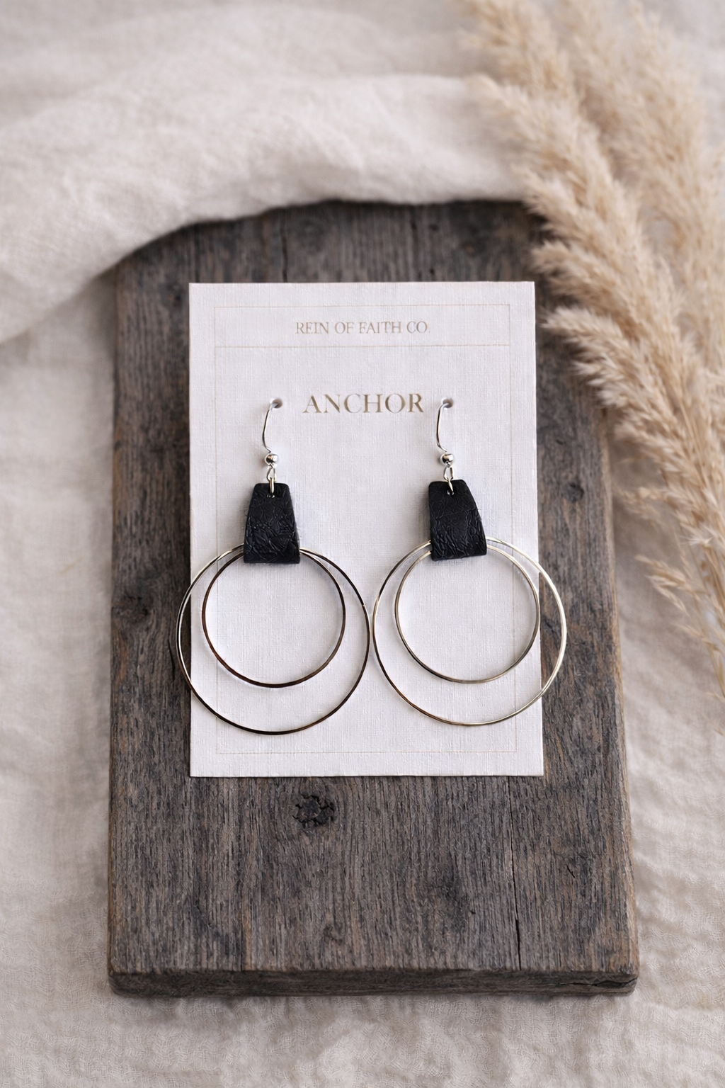 Anchor • Iron Harbor Earrings