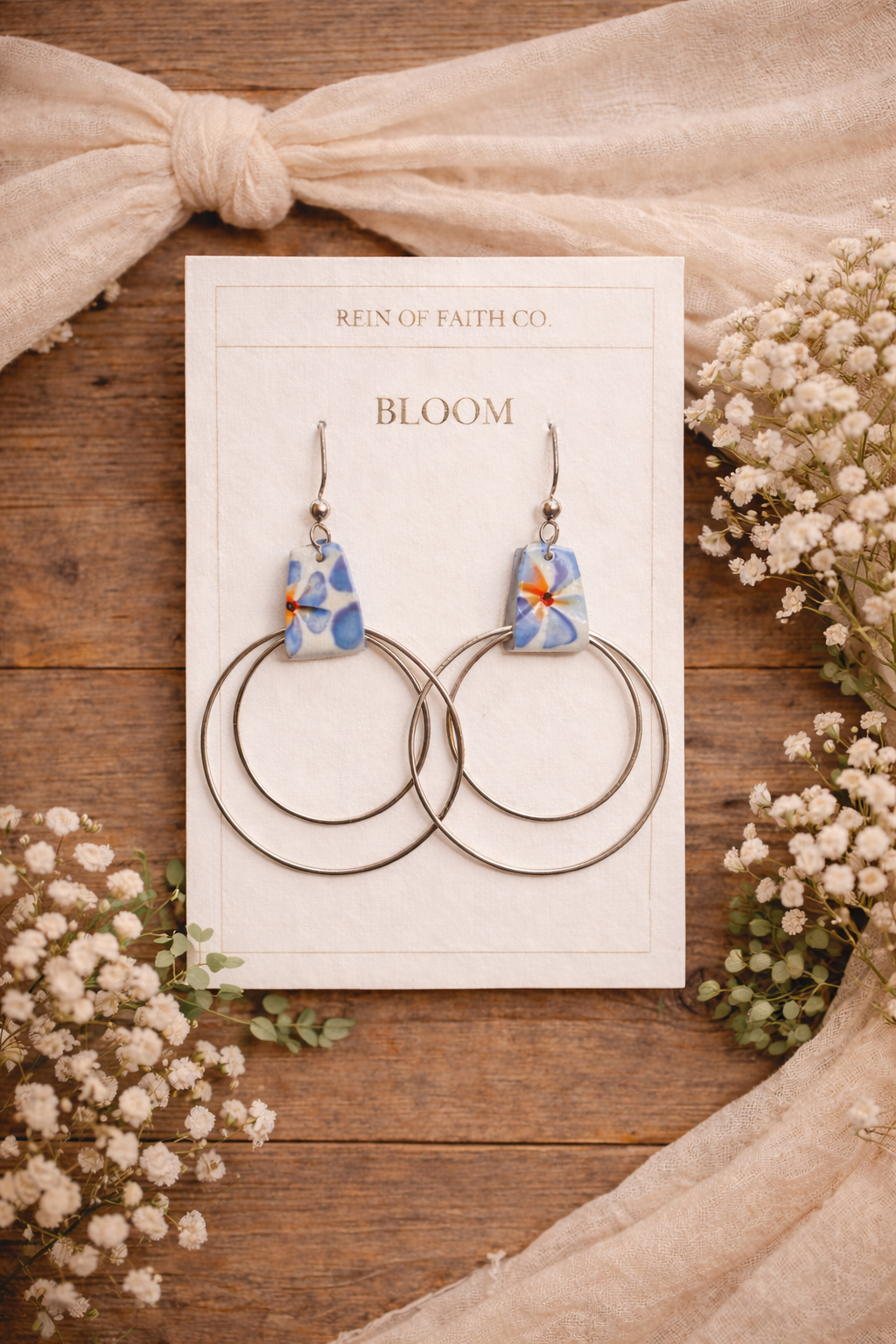 Bloom • Bluebell Hoops