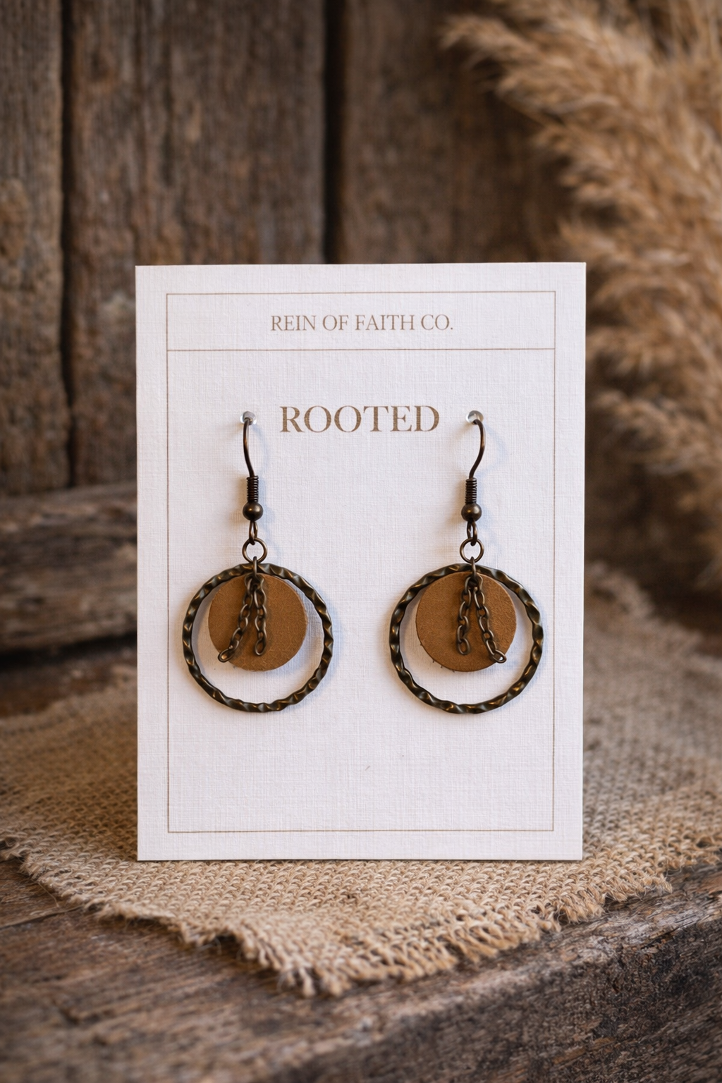 Rooted • Trail Chain Hoops