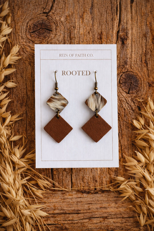 Rooted • Rust Canyon Earrings