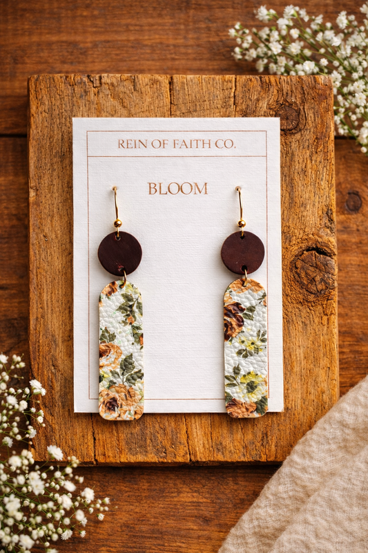 Bloom • Wildflower Bar Earrings