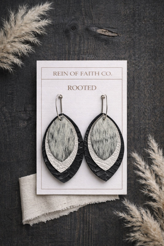 Rooted • Iron Ridge Layer Earrings