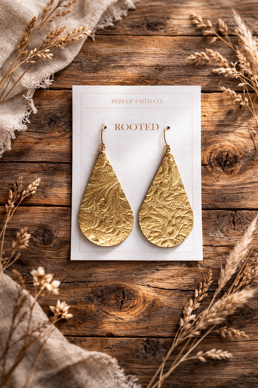 Rooted • Harvest Gold Earrings